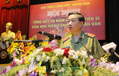 Bộ trưởng Tô Lâm phát biểu chỉ đạo tại Hội nghị